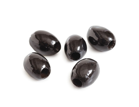 A few black oxidized olives