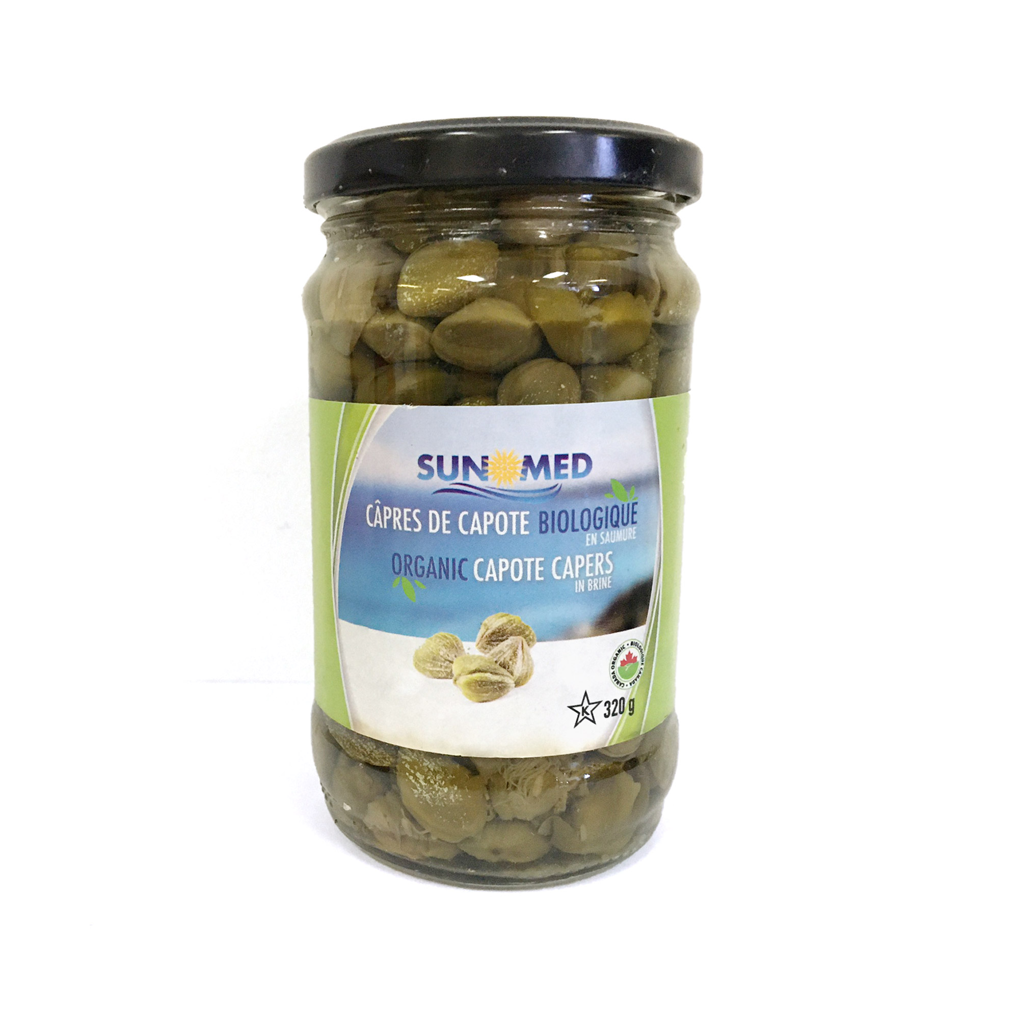 Organic capers capote in glass jars – 310ml